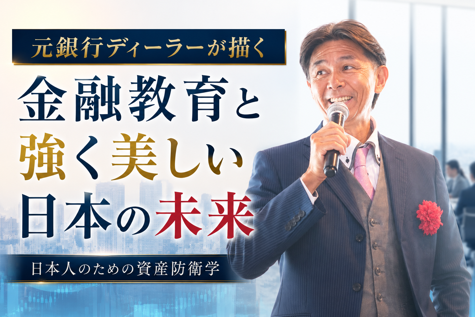 日本の金融リテラシー向上を目指して――元外為ディーラーが描く金融教育